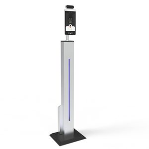 LamasaTech Zentron Kiosk with Battery Pack on Floor Stand