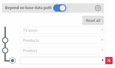 base data path selection filled
