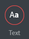 text element symbol