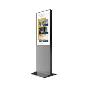 Digital Signage Kiosk With Freestanding Base